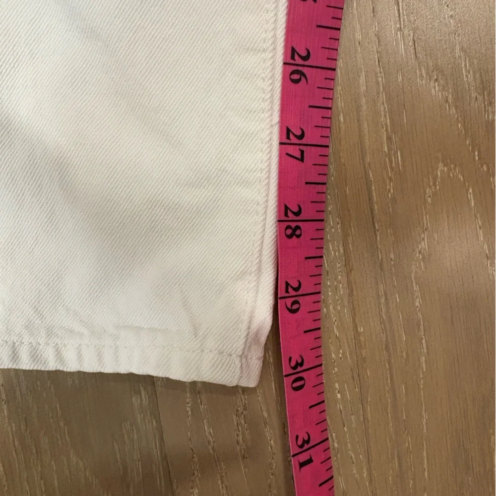 Levi’s 501 white jeans